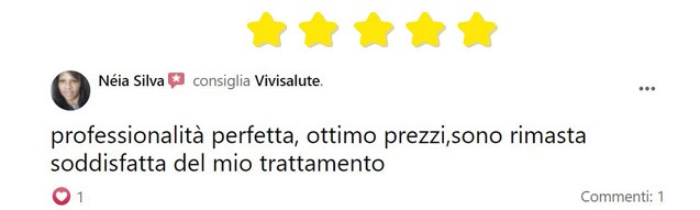 Vivisalute - Recensioni dei nostri clienti
